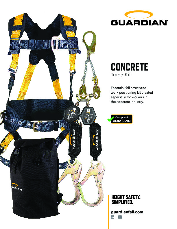 Concrete Trade Kit (United States) | Guardian Fall Protection